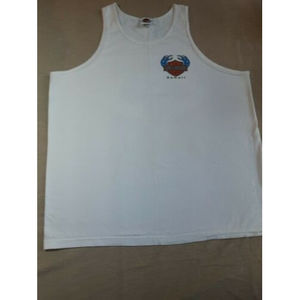 Harley Davidson Hawaii Honolulu Top Men's Size 2XL White Sleeveless